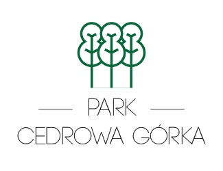 Cedrowa Górka Park - projektowanie logo - konkurs graficzny